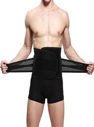 Waist Belt For Men Male Abdomen Fat Burning Girdle Belly Body Sculpting Shaper Corset Cummerbund Tummy Slimming Protect kg5223619191