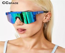 Sunglasses 46900 Oversized Sport Cycling Ski Outdoor Polarized Fashion Men Women Shades UV400 Vintage Glasses5206605