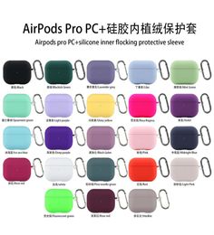 Original Silicone Cases For Airpods Pro Wireless Bluetooth Official Liquid Silicon Apple Air pods 23 Cover Earphone Hard Protecti7882352