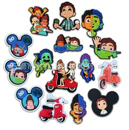 summer boy girl tv characters Anime charms wholesale childhood memories funny gift cartoon charms shoe accessories pvc decoration buckle soft rubber clog charms