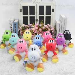 Plush Dolls 10 Colours Bros Plush Toys Yoshi Purple Yoshi Stuffed Toys Green Red Blue Yoshi Black Pink Yoshi Anime Doll Plushie 15cm T240325