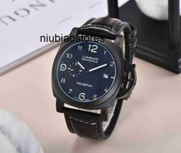 Watches For Men Fashion Designer Leather Watch Strap Date Multi-function Casualpaner Watch