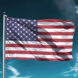 Accessories USA Flag Waterproof National America Hold Banner Flying Outdoors Decor Garden Decoration Wall Backdrop State Cheer Support Glad