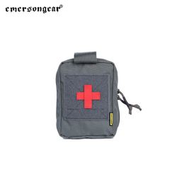 Bags Emersongear Tactical EG Style Medic Pouch First Aid Kit Bag Waist Pocket Panel MOLLE Airsoft Hunting Outdoor Sports Nylon EM9284