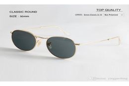 2021 top quality Women round designer circle gradient sunglasses metal frame uv400 glass Lens Sun glasses wtih box case accessorie3834272