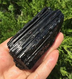 1pcs Natural Black Tourmaline Crystal Gemstone Collectibles Rough Rock Mineral Specimen Healing Stone Home Decor T2001175137619