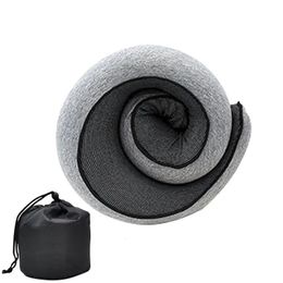 Travel Pillow Memory Foam Neck Support For Flight Comfortable Head Cushion Support Pillow Accessories For Sleep Rest Airplane 240320