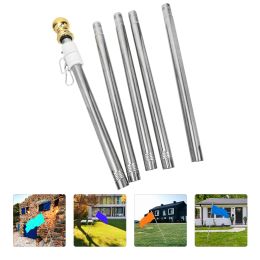 Accessories Pole Mounting Set Outdoor Flag American Telescoping Flagpole House Kit Anti Wrap