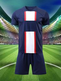 national football team fan jersey training uniform casual sports quick drying breathable sweat absorbing short sleeved shortsset 240318