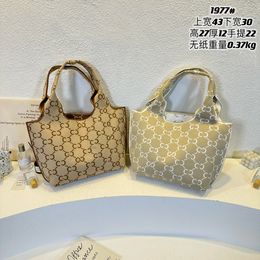 Large capacity magnetic buckle multi-function shoulder bag oblique high-end chain bag luxury women's handbag1977#