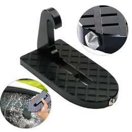 Foldbar bil takställ Steg Bildörr Steg Multifunktion Universal Latch Hook Foot Pedal Aluminium Alloy Safety Car Accessories