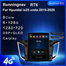 9.7" New Android For Hyundai Creta IX25 2014-2018 Tesla Type Car DVD Radio Multimedia Video Player Navigation GPS RDS No Dvd CarPlay & Android Auto Steering Wheel Control