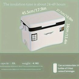 Outdoor Thermal Insulation Box. Car Refrigerator, Cooler, Fishing Box