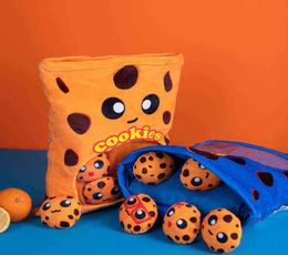 8 Piece 9Pcs A Bag Of Cheesy Smoke Clouds Toys Stuffed Soft Snack Pillow Plush Puff pastry Toys ldren Toys Birthday Christmas Gift2140865