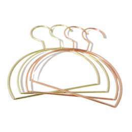 Bath Hangers Rose Gold Clothes Hanger Silk Scarf Storage Rack Home Tie Garment Towel Holder Drop Delivery Garden Hotel Supplies Dhjvr