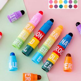 612 Colours Splice Mini Bible Highlighters Vintage Candy Pastel Gel Dry Highlighter Markers 240320