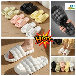 Slipper Home Shoes GAI Slide Bedroom Shower Room Warms Plush Living Rooms Soft Wear Cotton Slippers Ventilate Woman Mens pinks white