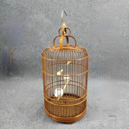 Nests Wooden Luxury Parrot Bird Cages Budgie Small Outdoors Carrier Bird Cages Canary Voladera Para Pajaros Jaulas Pet Products WZ50BC