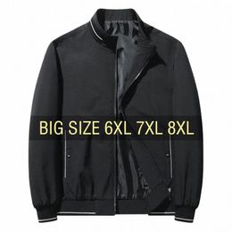 men Jacket Hoodie Windbreaker Waterproof Plus Size 6XL 7XL 8XL Oversize 2023 Black Cam Coats Loose Male Outdoor Softshell s59u#