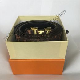 designer belt for men women belts 3.5cm width L buckle brand genuine leather belts man woman bb simon belt jeans waistband fashion simple dress belt with box