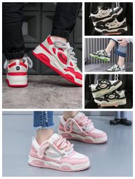 Designer Shoe Lace Up Platform Sneakers Men Black White Mens Womens Casual Shoes GAI Size 35-45 Dress Shoes Free Shipping