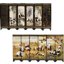 Dividers Abroad Gifts Facebook Home Decor Tradition Feature Chinese Mural Screen Ornaments Antique Lacquerware Room Dividers