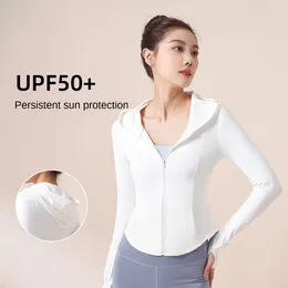 Active Shirts Summer Anti-ultraviolet Sunscreen Jacket Thin Outdoor Quick-drying Skin Clothing Hooded