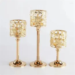 Candle Holders Holder Stand Elegant Glass Candlestick Perfect For Parties Dinners Table Decorations