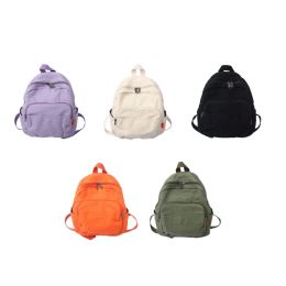 Backpack Women Canvas School Bag Ladies Leisure College Backpack Fashion Men Travel Bookbag Female Laptop Backpacks Student Bag