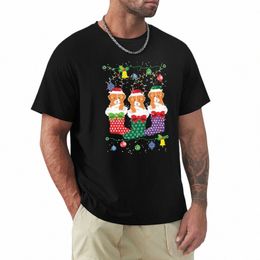 nova Scotia Duck Tolling Retriever Christmas Socks T-Shirt cute tops quick drying T-shirt men C8Bu#