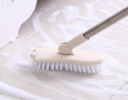 vanzlife Bathroom longhandled brush bristles to scrub toilet bath brush ceramic tile floor cleaning brushes Y11258448828