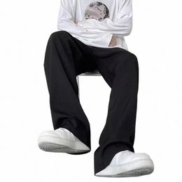 Pantolon Koreli Versi Dokuz küçük pantolonun trendinin erkekler ince pantolonlar sıradan pantolon 070Q#