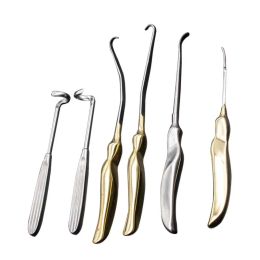 Instruments Stainless Steel Rib Cartilage Stripper Stripper Pulling Hook Rhinoplasty Surgery Instruments Left and Right Shovel Type