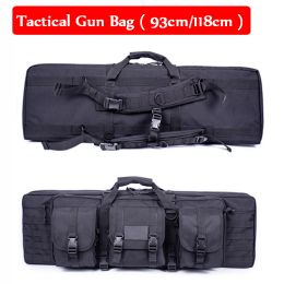 Bags Large Loading Tactical Rifle Gun Carry Bag Hunting Shooting Airsoft Gun Bag Outdoor Sport Shoulder Backpack 93cm / 118cm / 142cm