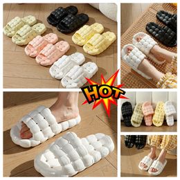 Slipper Home Shoes GAI Slide Bedroom Shower Room Warms Plush Living Room Soft Wears Cotton Slipper Ventilate Woman Men pink white