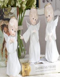 European ceramic characters small angels wine cabinets porch decorations home accessories creative wedding gifts5541958