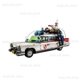 Blocks Ghost Busters Bricks Toys Ecto-1 2 Movie Car Set Building Blocks Diy Toy Brick Christmas Gifts For Kid Compatible 21108 Toys H1120 T240325