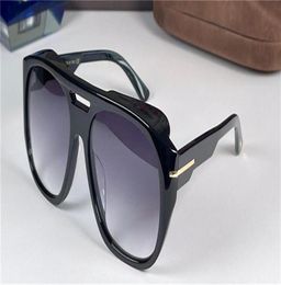 fashion design sunglasses 0799 classic big square plate frame simple versatile style top quality uv400 protective glasses for man 5477103