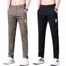 2024 Summer Hot selling Simple and Versatile Ice Silk Loose Breathable Casual Comfortable Thin Men's Pants e3fv#