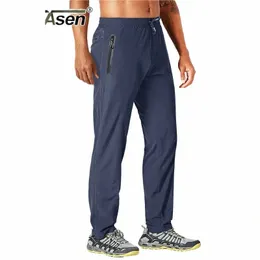 tacvasen Outdoor Pants Men Quick Dry Straight Running Hiking Pants Elastic Lightweight Yoga Fitn Exercise Sweatpants Joggers 17UW#
