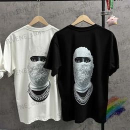 Men's T-Shirts Front IH NOM UH NIT Paris T Men Women Back IH NOM UH NIT Pearl Mask T-shirt Tops Short Slve T240325