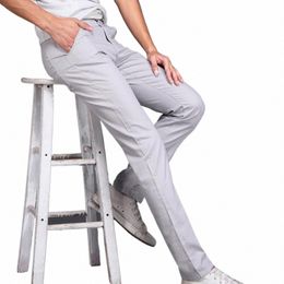 2023 New Classic Style Men's Jeans Men Cott Casual Busin Stretch Slim Fit Denim Trousers Male Fi Brand Pants p4od#