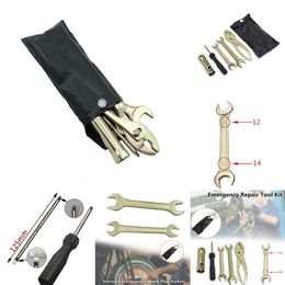 New Universal New Motorcycle Repair Tool Motorbike Wrench Tools Set Kit Accessories Screwdriver Pliers Wrenches Spark Plug Sleeve