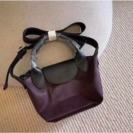 Shop Crossbody Borsa Export a buon mercato Mini Nuovo tessuto da donna in nylon da donna a doppia maniglia di alta qualità con pisnino con una spalla con una spalla con una spalla