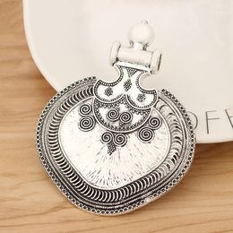 Pendant Necklaces 2 Pieces Tibetan Silver Colour Bohemia Tribal Charms Pendants For DIY Necklace Jewellery Making Findings Accessories