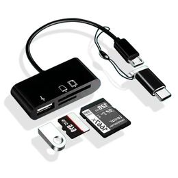 Typ-C Micro-Adapter TF CF SD Memory Card Reader Writer Compact Flash USB-C für iPad Pro Huawei für MacBook USB Typ C Adapter