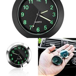 Upgraded Car Clock Luminous Auto Ornament Car Accessories For Mercedes Benz AMG A B C E S R G Class GLK GLA GLC GLB GLE CLS CLA