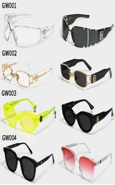 GM GW Series Sunglasses Men039s Women039s Sun Glasses 2021 Vintage Decorative Designer UV400 Square Luxury Transparent fashi7082343