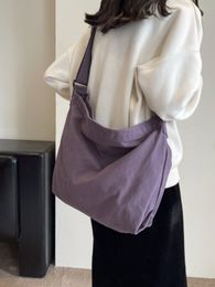 green purple canvas tote handbag crossbody Large capacity totes brown Spring Summer women bag handbags totes lady shoulder bags canvas clutch bag