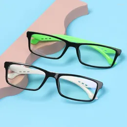 Sunglasses Computer Square Vintage Eyeglasses Eye Protection Ultra Light Frame Anti-Blue Glasses